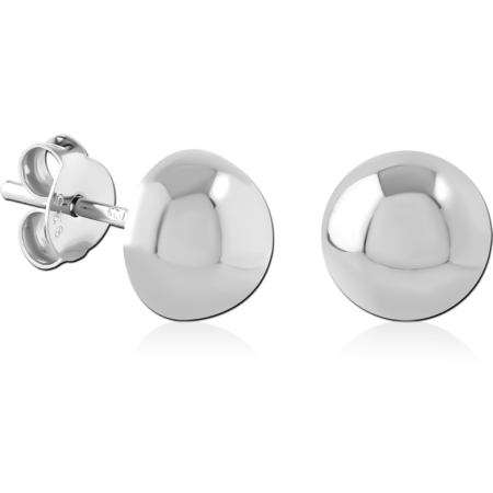 STERLING SILVER 925 PLATED EAR STUDS PAIR