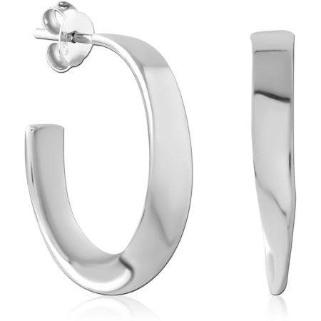 STERLING SILVER 925 PLATED EAR STUDS PAIR