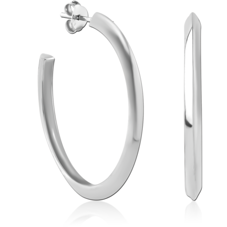 STERLING SILVER 925 PLATED EAR STUDS PAIR