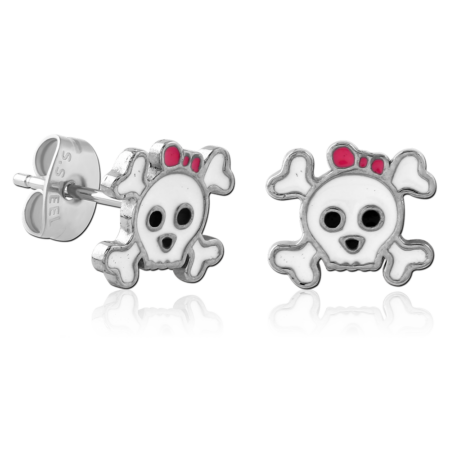SURGICAL STEEL EAR STUDS PAIR
