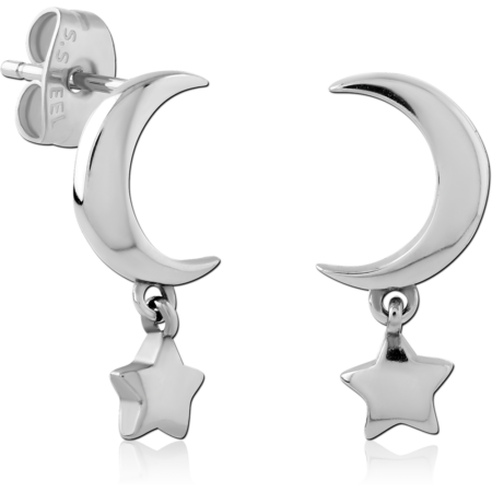 SURGICAL STEEL EAR STUDS PAIR