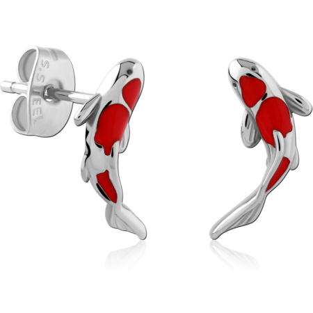 SURGICAL STEEL EAR STUDS PAIR