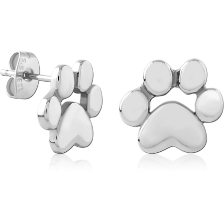 SURGICAL STEEL EAR STUDS PAIR