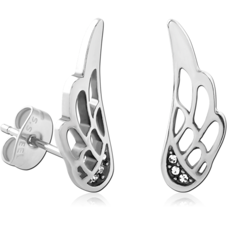 SURGICAL STEEL EAR STUDS PAIR