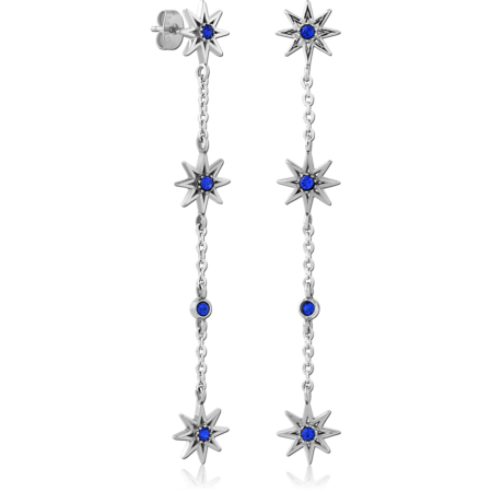 SURGICAL STEEL EAR STUDS PAIR