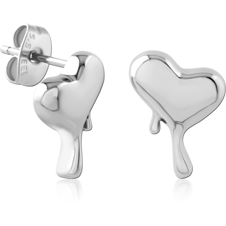 SURGICAL STEEL EAR STUDS PAIR