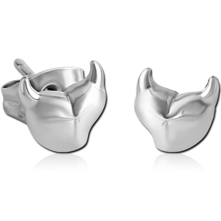 PAIR OF SURGICAL STEEL EAR STUDS