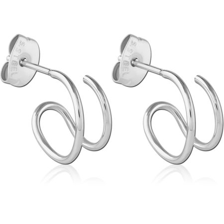 SURGICAL STEEL EAR STUDS