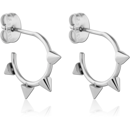 SURGICAL STEEL EAR STUDS