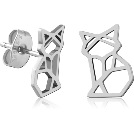 SURGICAL STEEL EAR STUDS PAIR