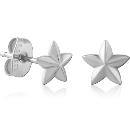 SURGICAL STEEL EAR STUDS PAIR