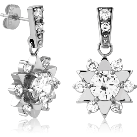 SURGICAL STEEL EAR STUDS PAIR