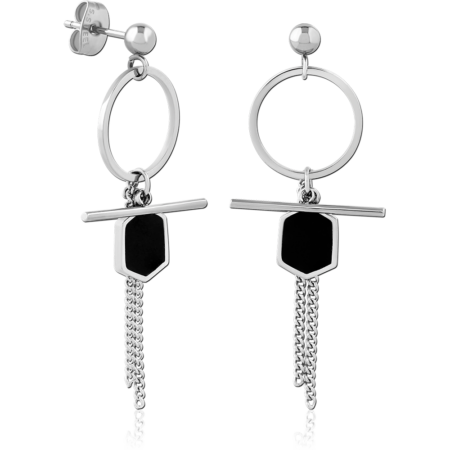 SURGICAL STEEL EAR STUDS PAIR