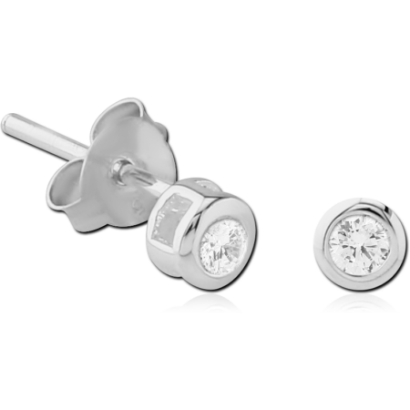 STERLING SILVER 925 EAR STUDS PAIR