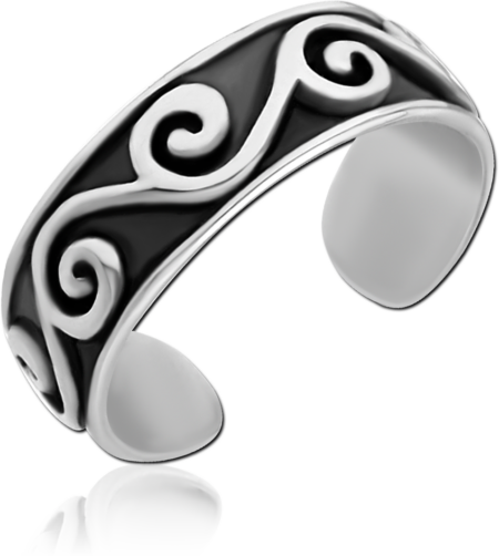 SURGICAL STEEL TOE RING - TRIBLE