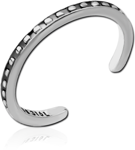 SURGICAL STEEL TOE RING