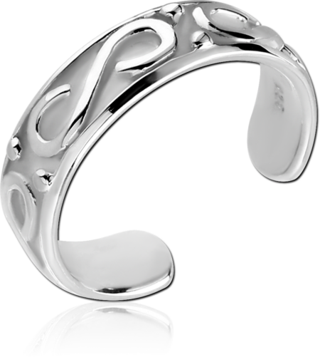 STERLING SILVER 925 TOE RING - S