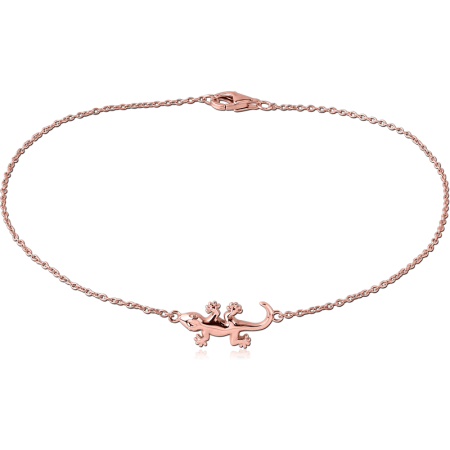 316L ROSE GOLD PVD COATED SURGICAL STEEL BRACELET