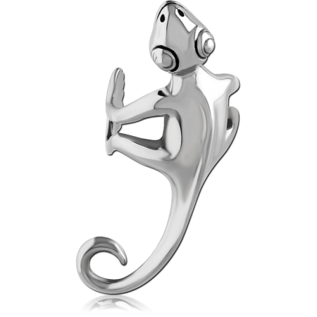 SURGICAL STEEL EAR CUFF - LIZARD