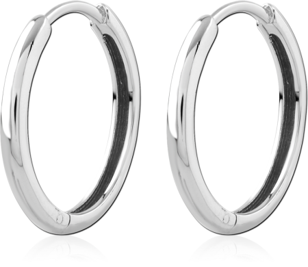 SURGICAL STEEL HUGGIES PAIR