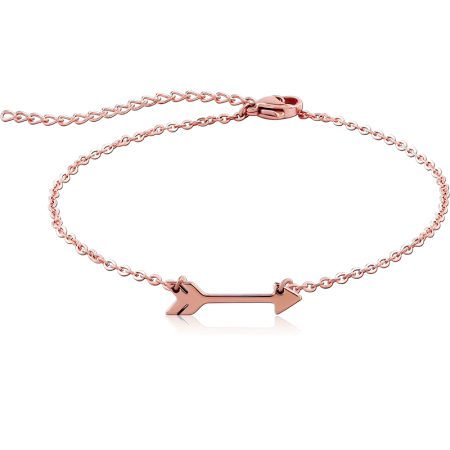 ROSE GOLD PVD COATED SURGICAL STEEL BRACELET