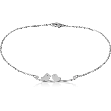 SURGICAL STEEL BRACELET - BIRDS