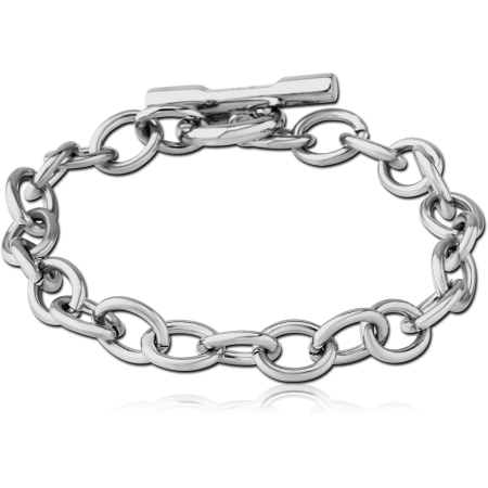 SURGICAL STEEL BRACELET - T BAR