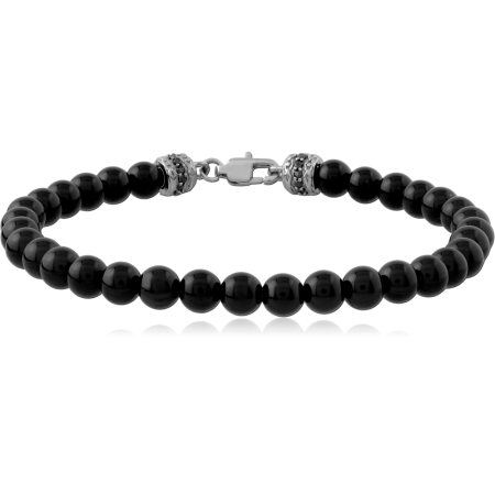 SURGICAL STEEL JEWELED BRACELET