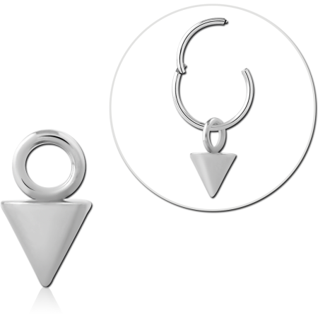 SURGICAL STEEL SLIDING CHARM