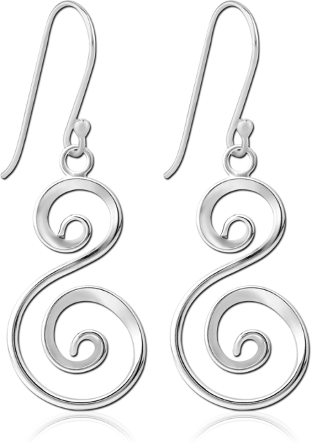 STERLING SILVER 925 EARRINGS PAIR