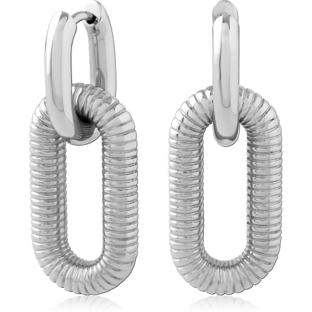 316L SURGICAL STEEL HUGGIE EARRINGS