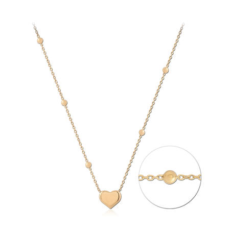 GOLD PVD 18K COATED SURGICAL STEEL NECKLACE