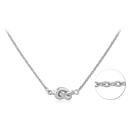 STERLING SILVER 925 PLATED JEWELED NECKLACE WITH PENDANT