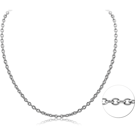 STAINLESS STEEL CABLE NECK CHAIN