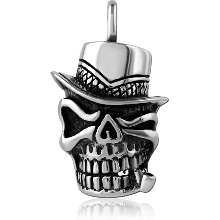 SURGICAL STEEL PENDANT - SKULL