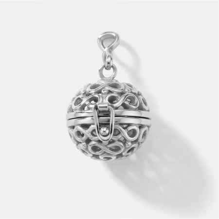 SURGICAL STEEL PENDANT - BALL LOCKET